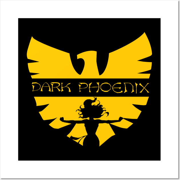 Dark Phoenix Clan Wall Art by DANDINGEROZZ